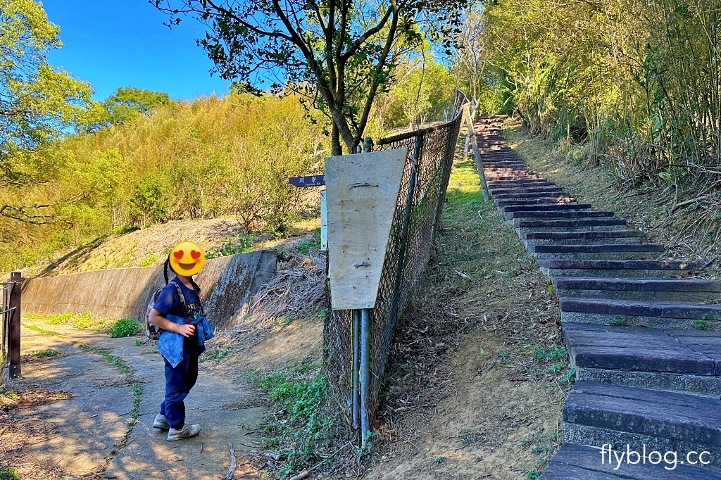 台中后里｜鳳凰山步道．沿路許多涼亭和觀景台，路線好走又有林蔭遮敝 @飛天璇的口袋