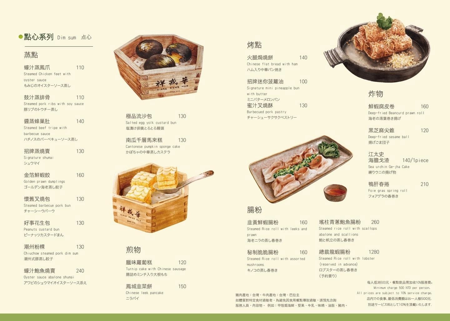 台中西區｜祥戎華茶餐室，美術館周邊巷弄裡的港式飲茶，生意好到沒預約吃不到 @飛天璇的口袋