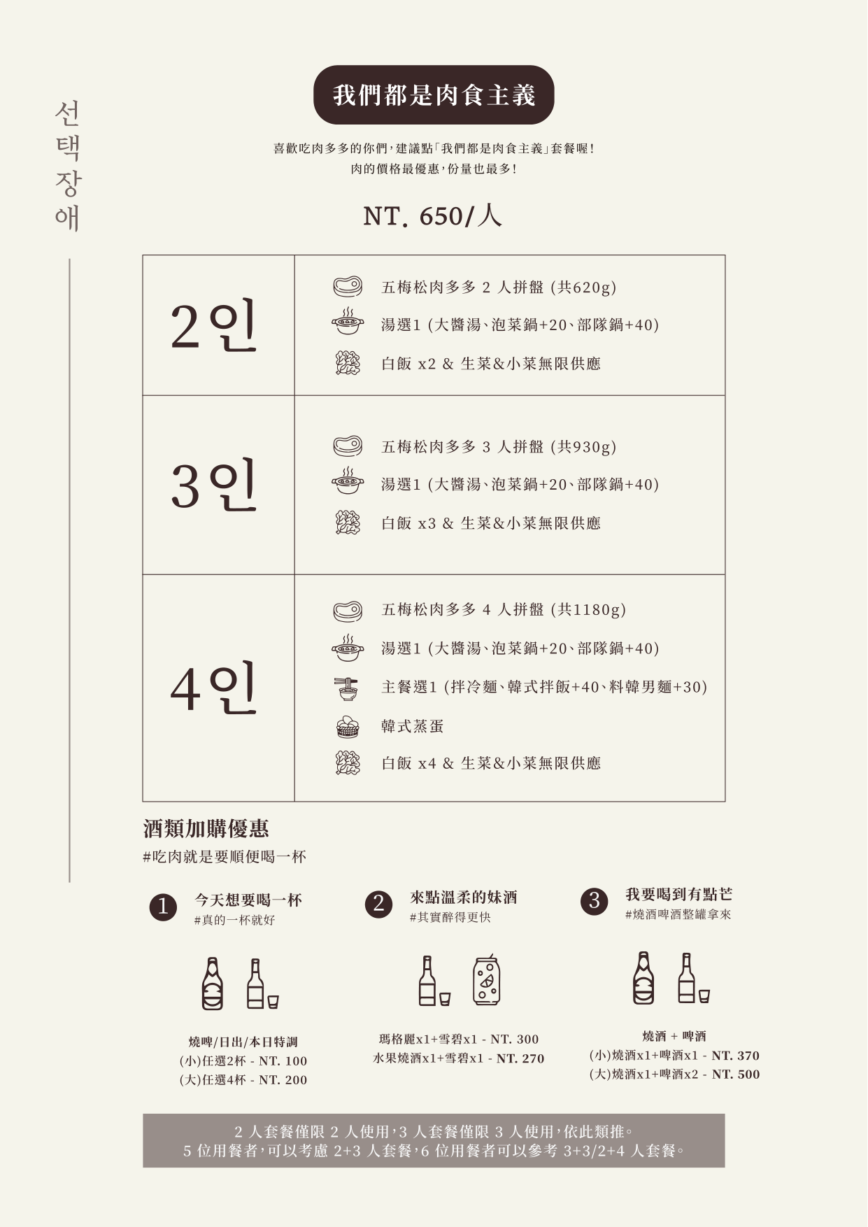 台中北屯｜料韓男台中北屯店，台北來的韓國熟成烤五花肉名店，個人平均消費550元起 @飛天璇的口袋