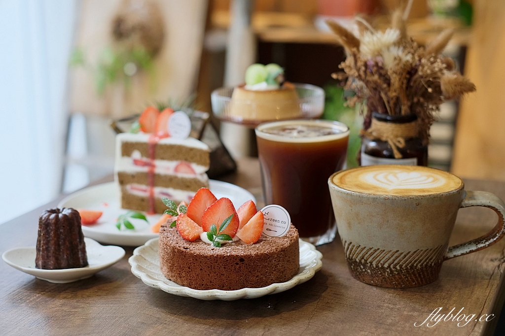 桃園中壢｜綠沐恬拾 Caf&eacute; & P&acirc;tisserie，佈滿植栽的溫室風咖啡館，品嚐甜點的同時也享受生活美學 @飛天璇的口袋