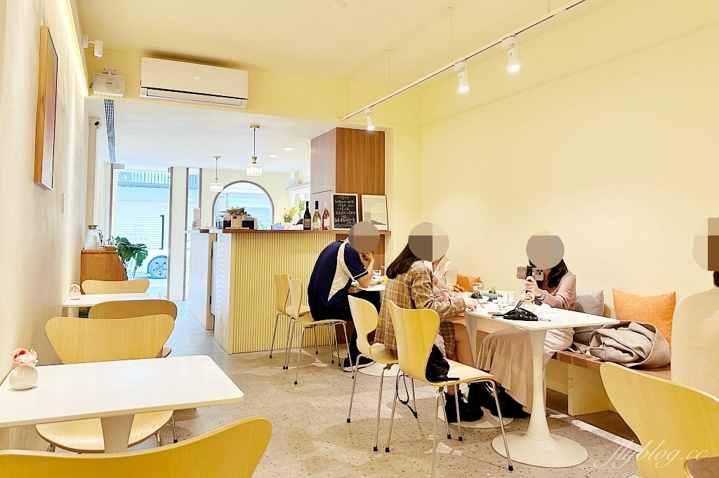 台中西區｜Mellow Yellow早午餐，宛如法式料理的早午餐饗宴，國美館商圈清新黃色小屋 @飛天璇的口袋