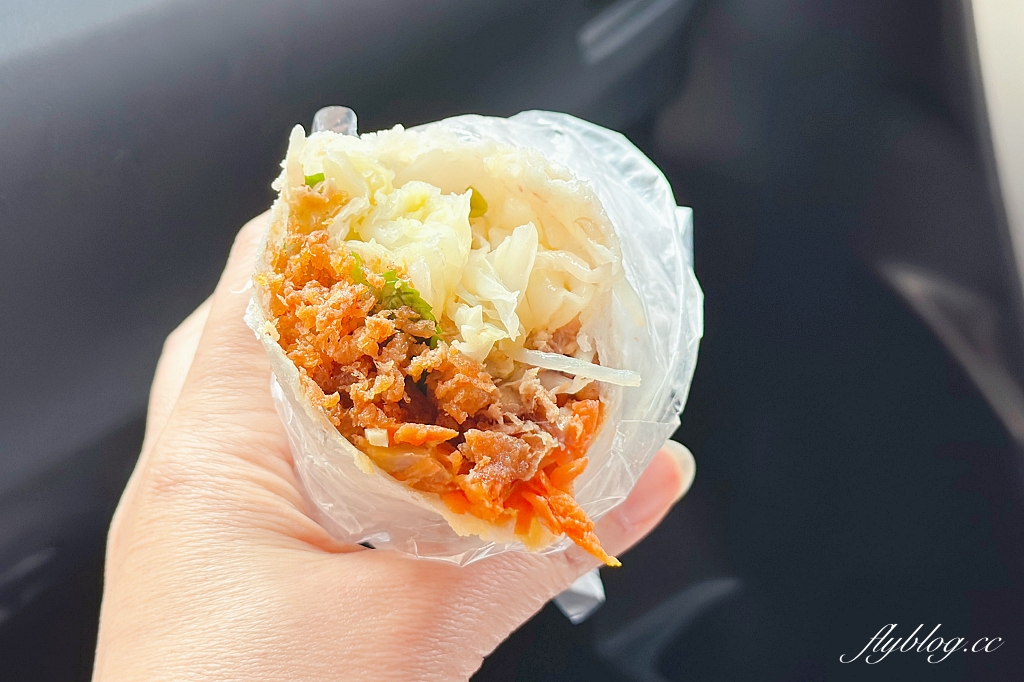 台中北屯｜阿靜の潤餅，原第二市場20年潤餅老店，北屯新一點利黃昏市場也吃得到了 @飛天璇的口袋