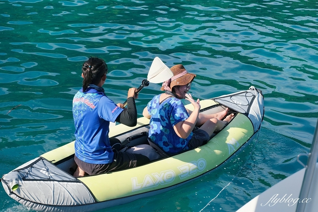 泰國普吉島｜珊瑚島Coral Island．搭乘遊艇前往普吉島渡假盛地，在banana beach享受陽光沙灘比基尼 @飛天璇的口袋