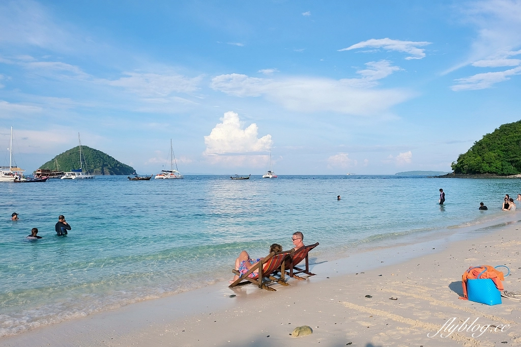 泰國普吉島｜珊瑚島Coral Island．搭乘遊艇前往普吉島渡假盛地，在banana beach享受陽光沙灘比基尼 @飛天璇的口袋