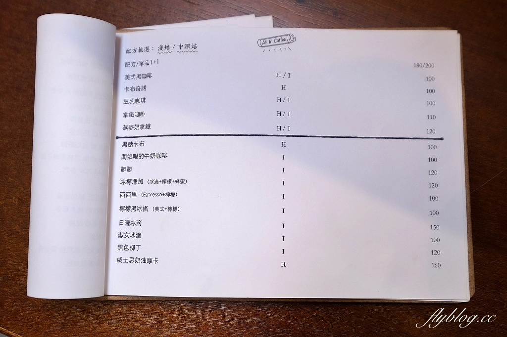 彰化員林｜All In Coffee，員林優質咖啡館，必點花生千層蛋糕和布丁 @飛天璇的口袋