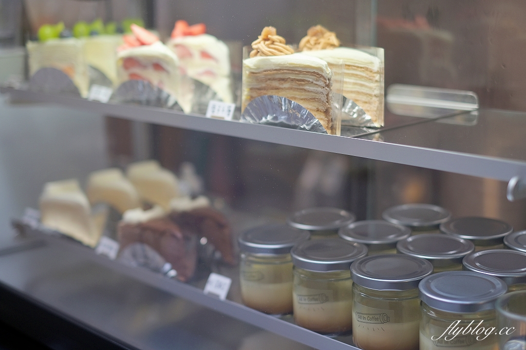 彰化員林｜All In Coffee，員林優質咖啡館，必點花生千層蛋糕和布丁 @飛天璇的口袋
