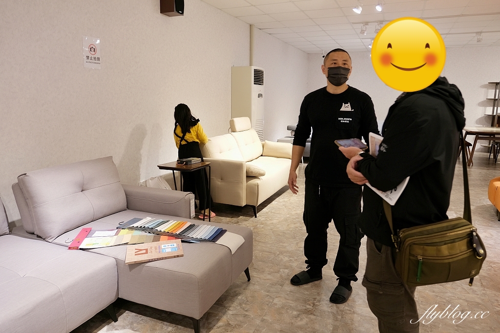 台中西屯｜沙發先生家居，擁有自家工廠的沙發體驗館，可以量身訂作的沙發客製化服務 @飛天璇的口袋