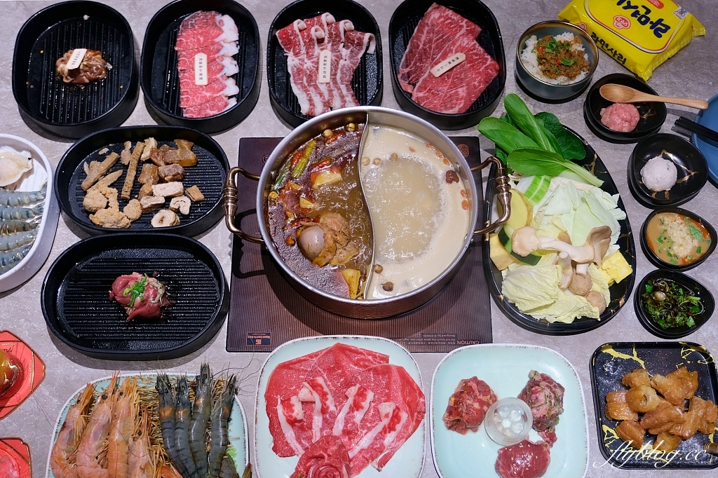台中南屯｜嚮辣牛和麻辣鍋，超過100種火鍋自助吧，898元以上和牛吃到飽 @飛天璇的口袋