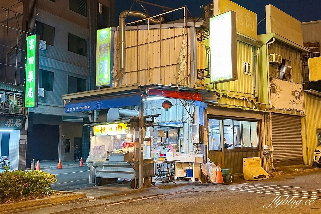 台中中區｜林家烤肉，中華夜市裡的隱藏版美食，營業超過50年的人氣烤肉攤 @飛天璇的口袋