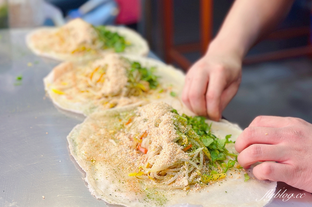 台北中正｜吾旺再季潤餅專賣，原南機場夜市30年松青潤餅，連兩年榮獲米其林必比登推介 @飛天璇的口袋