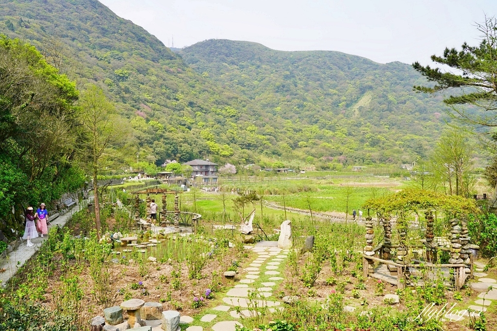 台北北投｜名陽匍休閒農莊，陽明山海芋季開始了，可愛粉紅噗噗車超好拍 @飛天璇的口袋
