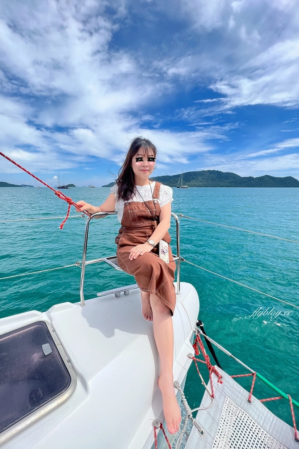 泰國普吉島｜珊瑚島Coral Island．搭乘遊艇前往普吉島渡假盛地，在banana beach享受陽光沙灘比基尼 @飛天璇的口袋