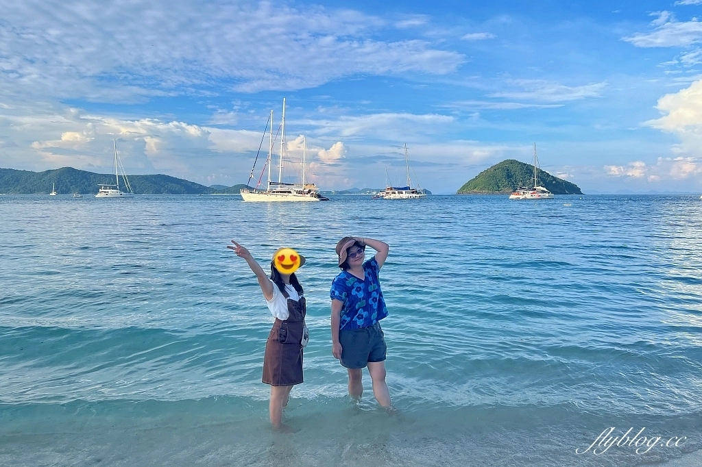 泰國普吉島｜珊瑚島Coral Island．搭乘遊艇前往普吉島渡假盛地，在banana beach享受陽光沙灘比基尼 @飛天璇的口袋