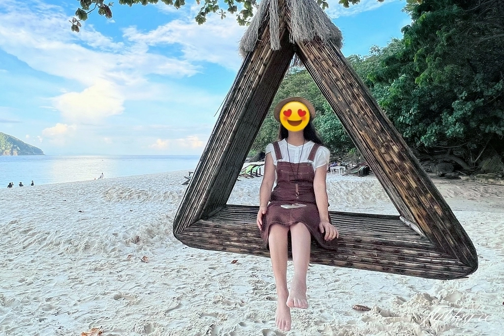 泰國普吉島｜珊瑚島Coral Island．搭乘遊艇前往普吉島渡假盛地，在banana beach享受陽光沙灘比基尼 @飛天璇的口袋