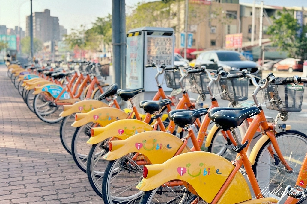 台中景點｜綠空鐵道1908．沿著台中綠空廊道騎著Ubike，松竹站到豐原站10公里全紀錄 @飛天璇的口袋