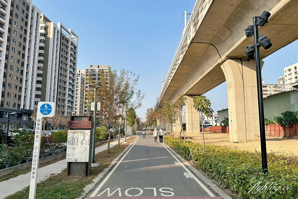 台中景點｜綠空鐵道1908．沿著台中綠空廊道騎著Ubike，松竹站到豐原站10公里全紀錄 @飛天璇的口袋