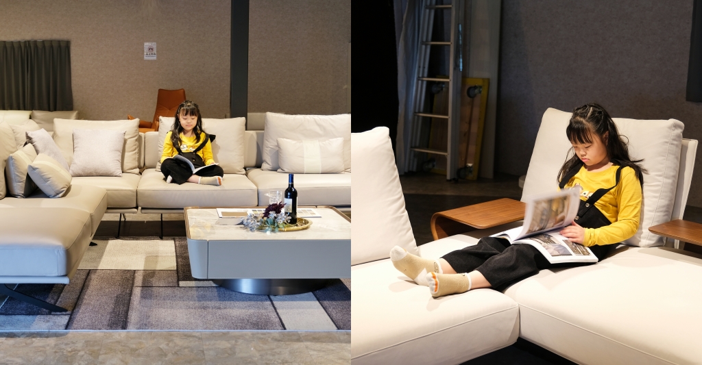 台中西屯｜沙發先生家居，擁有自家工廠的沙發體驗館，可以量身訂作的沙發客製化服務 @飛天璇的口袋