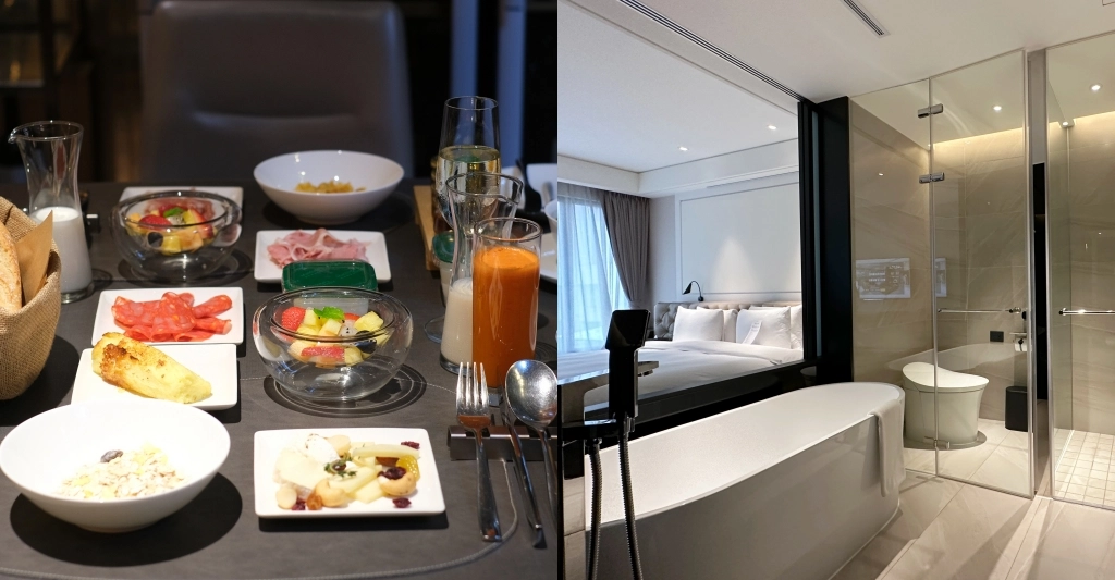 台北中山｜Hotel MVSA 慕舍酒店，Happy Hour點心酒類無限享用，早餐也可以吃得到米其林一星料理 @飛天璇的口袋