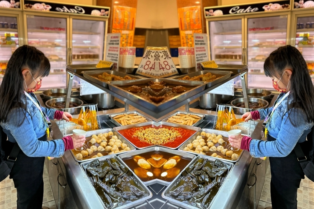 台中中區｜義美餅店，被麵包耽誤的滷味店，學生時期綠川東街搭公車時的點心 @飛天璇的口袋