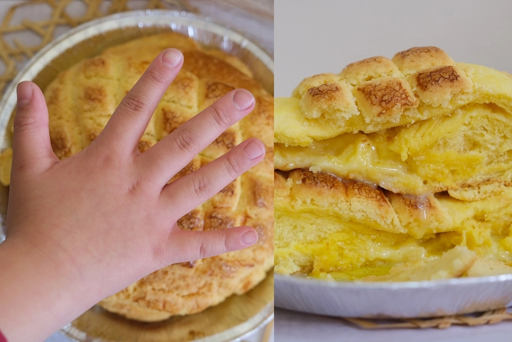 雲林林內｜永光餅行．超邪惡的爆漿菠蘿麵包，雲林在地50年團購美食 @飛天璇的口袋