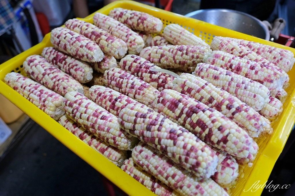 台北中正｜玉米家，米其林推薦街頭小吃，南機場夜市超好吃的烤玉米店 @飛天璇的口袋
