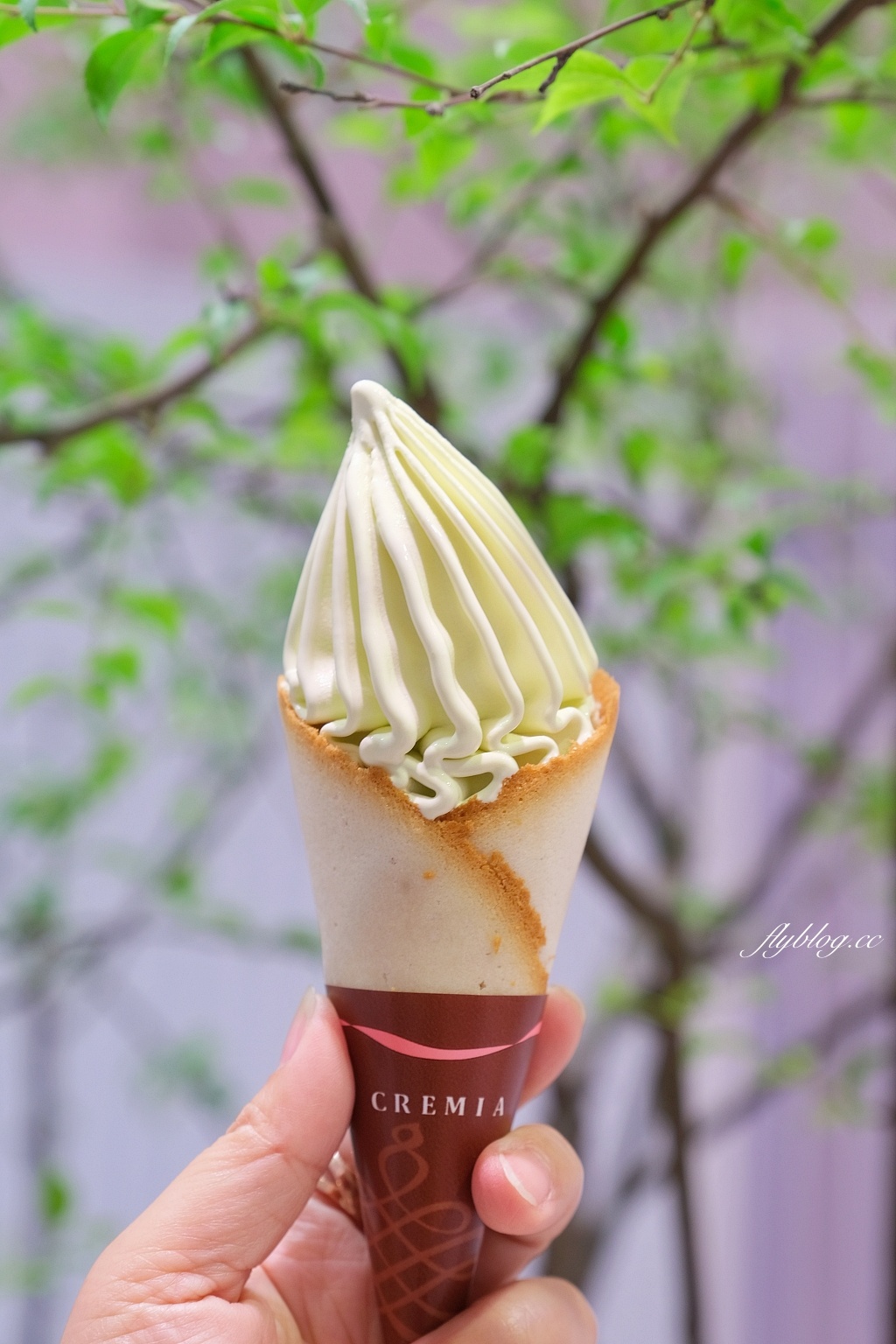 台中東區｜Cremia 台中Lalaport北館，超濃郁日本北海道冰淇淋，選用白色戀人餅乾同款甜筒 @飛天璇的口袋