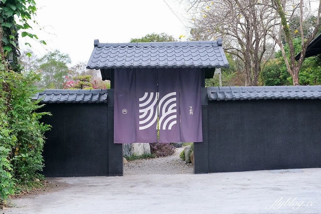 台中北屯｜枯山円敷 YEN KARESAN，隱身大坑山區的預約制餐廳，黑色侘寂風日式庭園建築 @飛天璇的口袋