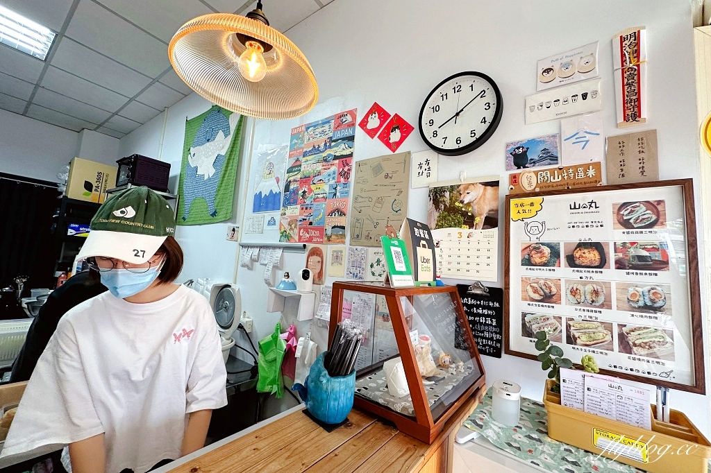 台中西屯｜山丸日式飯糰，現點現做文青風日式飯糰，還有日式三明治 @飛天璇的口袋