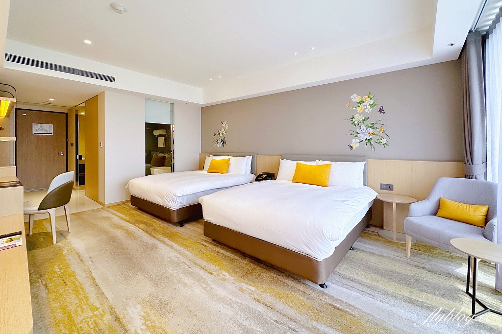 新北淡水｜將捷金鬱金香酒店，房間陽台正對淡水河美景，結合飯店商場和電影院 @飛天璇的口袋