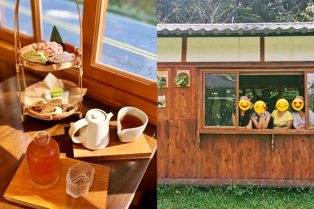 南投漁池｜日月潭湖の怪物咖啡，超可愛的紅龜粿下午茶，綜藝節目營業中拍攝地 @飛天璇的口袋