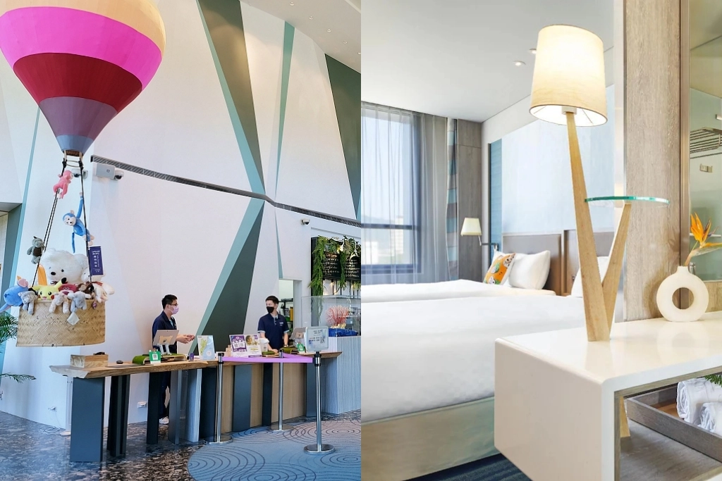 台東飯店｜趣淘漫旅，台東車站步行2分鐘，充滿設計感的熱氣球主題 @飛天璇的口袋
