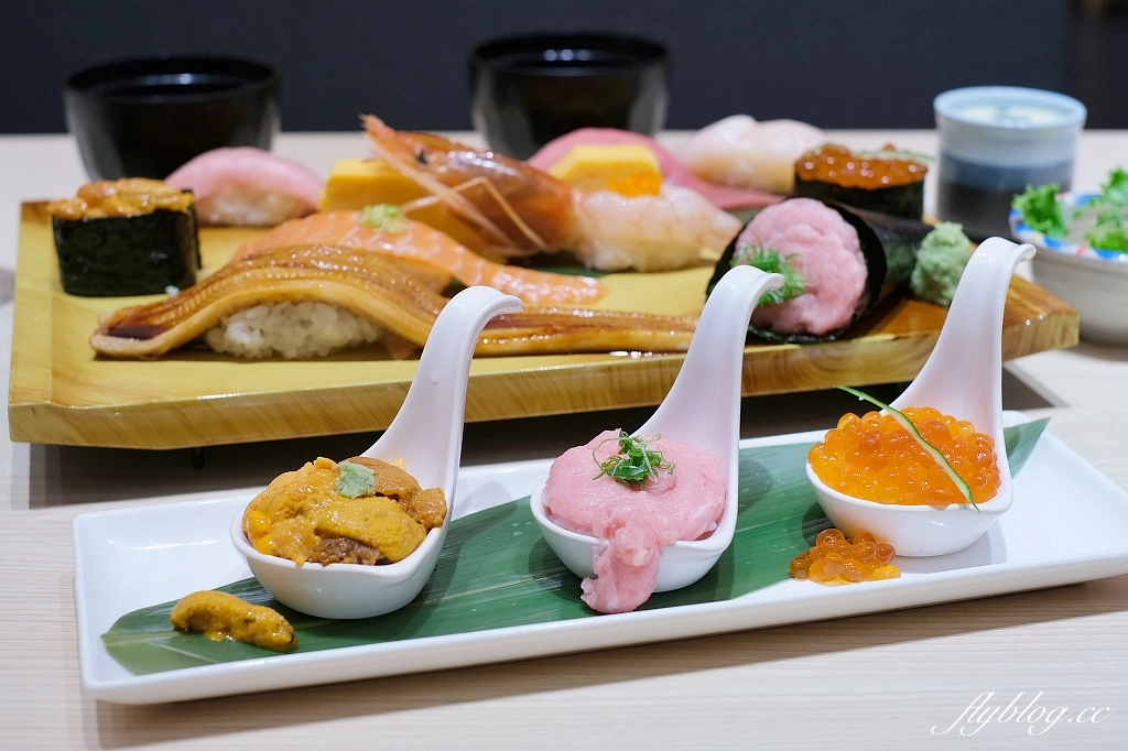 台中東區｜美登利壽司．6/10起自助吧吃到飽，午餐漲300元、晚餐和假日漲500元 @飛天璇的口袋