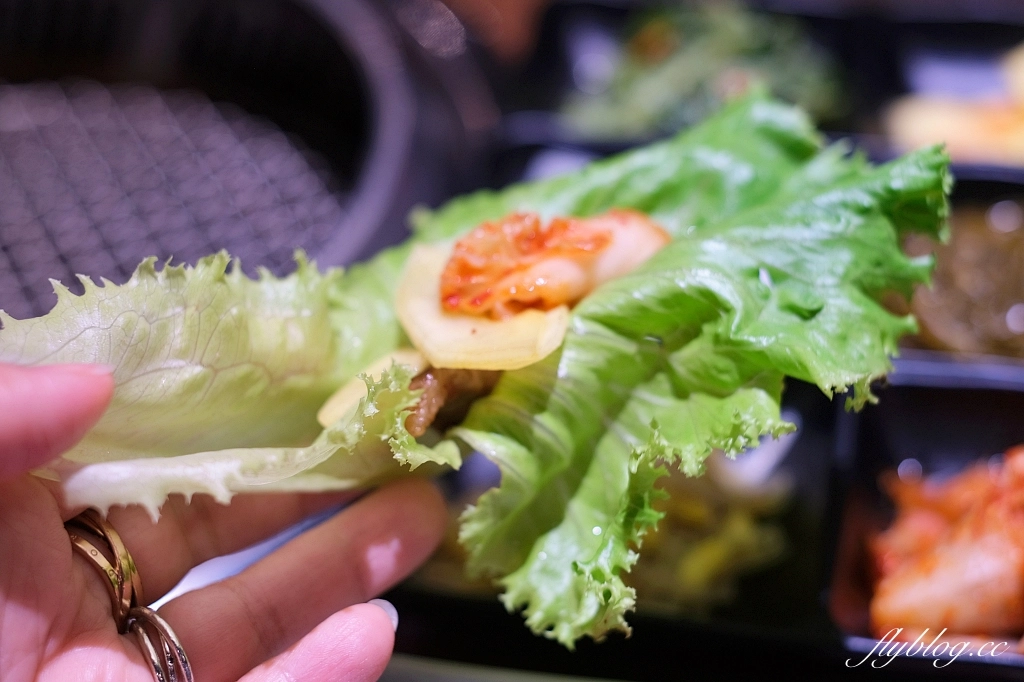 台中東區｜姜滿堂，標榜正宗韓國直火燒肉，生菜小菜自助吧無限續盤(附菜單) @飛天璇的口袋