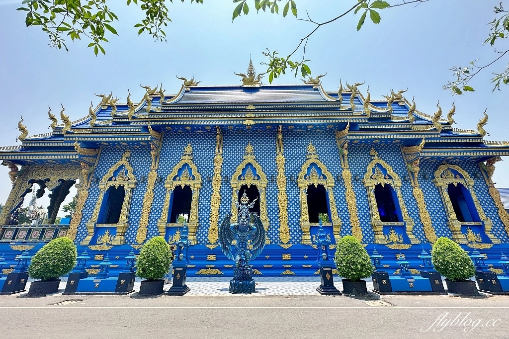 泰國清萊｜清邁一日遊，白廟、黑廟、藍廟和長頸族村，欣賞清萊的建築藝術 @飛天璇的口袋