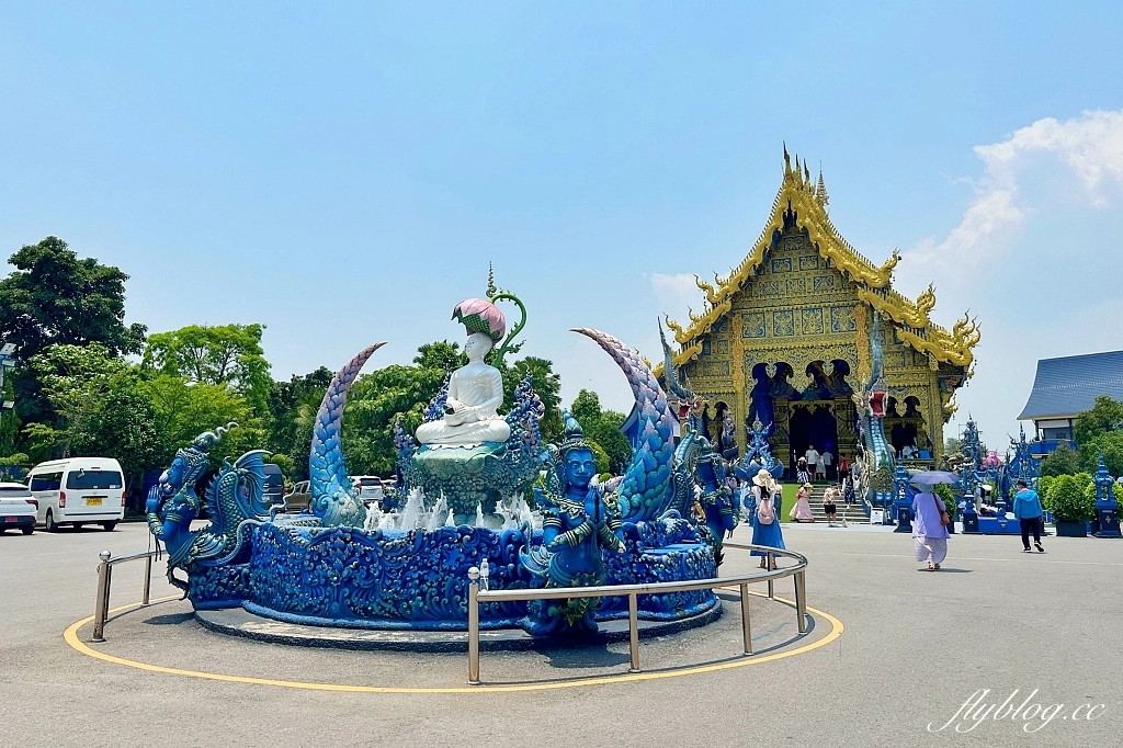 泰國清萊｜清邁一日遊，白廟、黑廟、藍廟和長頸族村，欣賞清萊的建築藝術 @飛天璇的口袋