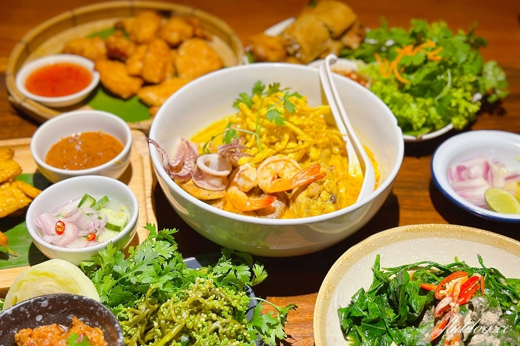 泰國清邁｜KAO SOY NIMMAN，清邁必吃泰北咖哩麵，連續多年米其林必比登推薦 @飛天璇的口袋