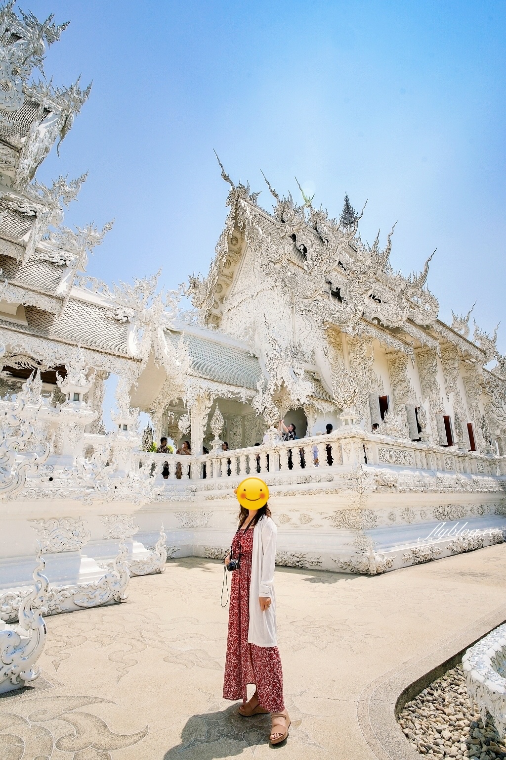 泰國清萊｜清邁一日遊，白廟、黑廟、藍廟和長頸族村，欣賞清萊的建築藝術 @飛天璇的口袋