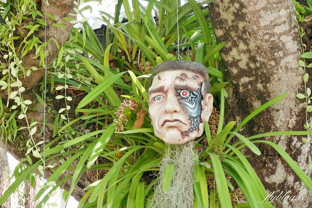 泰國清萊｜清邁一日遊，白廟、黑廟、藍廟和長頸族村，欣賞清萊的建築藝術 @飛天璇的口袋