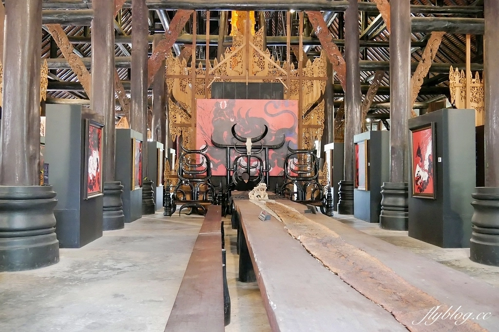 泰國清萊｜清邁一日遊，白廟、黑廟、藍廟和長頸族村，欣賞清萊的建築藝術 @飛天璇的口袋