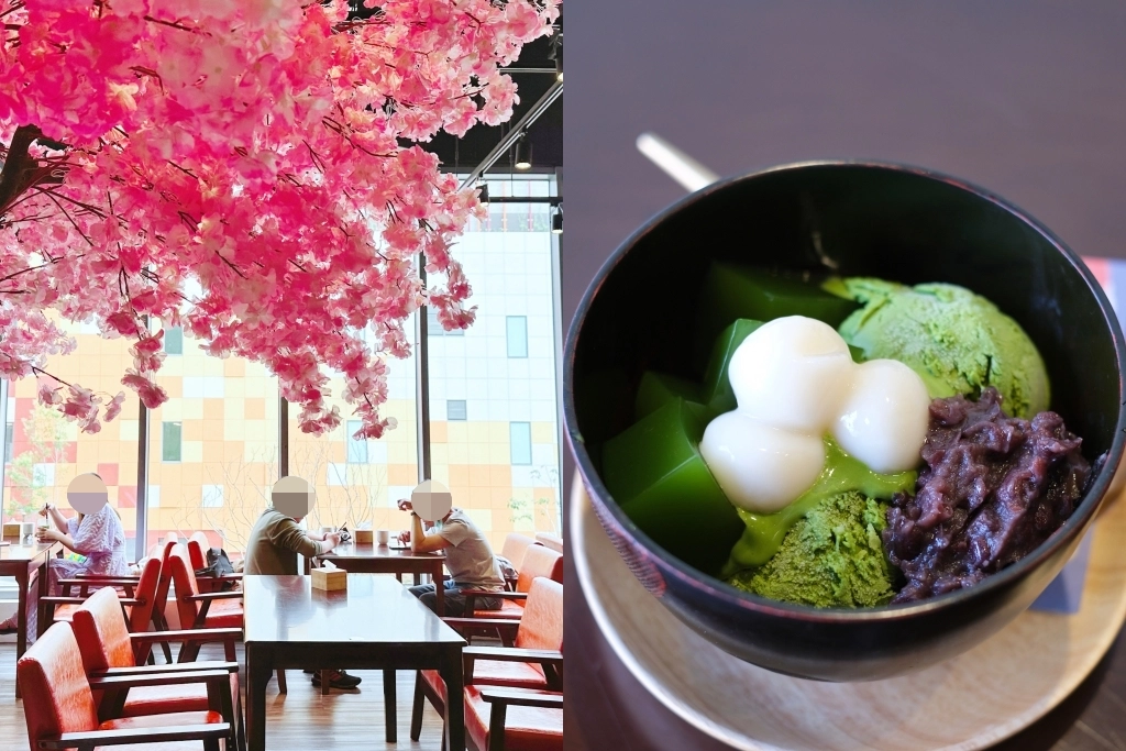 台中東區｜明森宇治抹茶專賣店，16年老字號抹茶名店，台中LaLaport北館下午茶甜點 @飛天璇的口袋