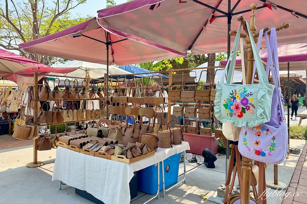 泰國清邁｜Jing Jai Market 真心市集，星期六、日限定尼曼農夫市集，結合文創市集和小農產品 @飛天璇的口袋