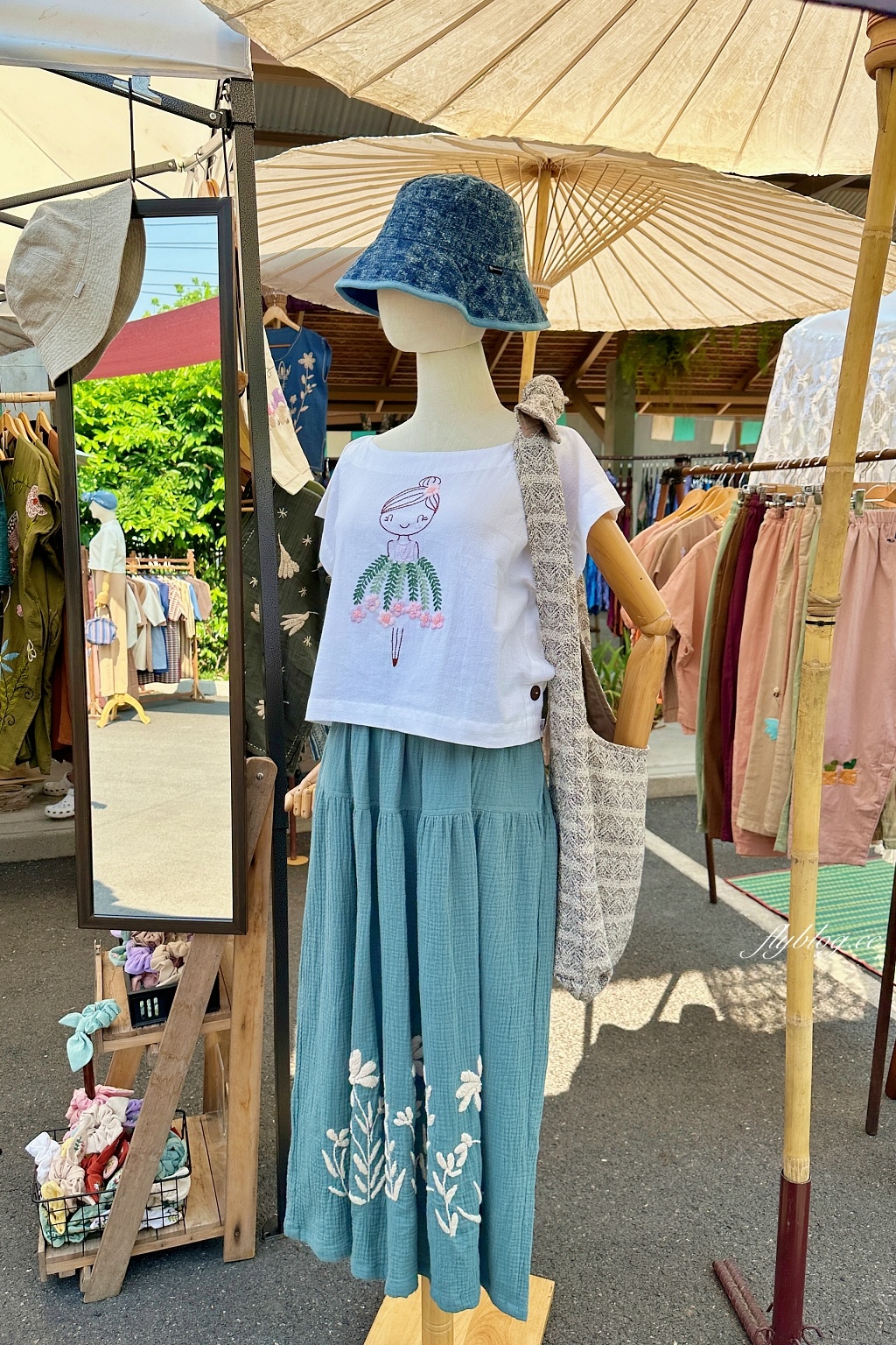 泰國清邁｜Jing Jai Market 真心市集，星期六、日限定尼曼農夫市集，結合文創市集和小農產品 @飛天璇的口袋