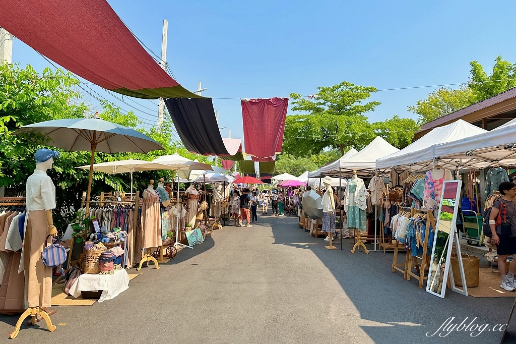 泰國清邁｜Jing Jai Market 真心市集，星期六、日限定尼曼農夫市集，結合文創市集和小農產品 @飛天璇的口袋