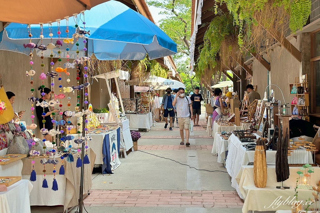 泰國清邁｜Jing Jai Market 真心市集，星期六、日限定尼曼農夫市集，結合文創市集和小農產品 @飛天璇的口袋