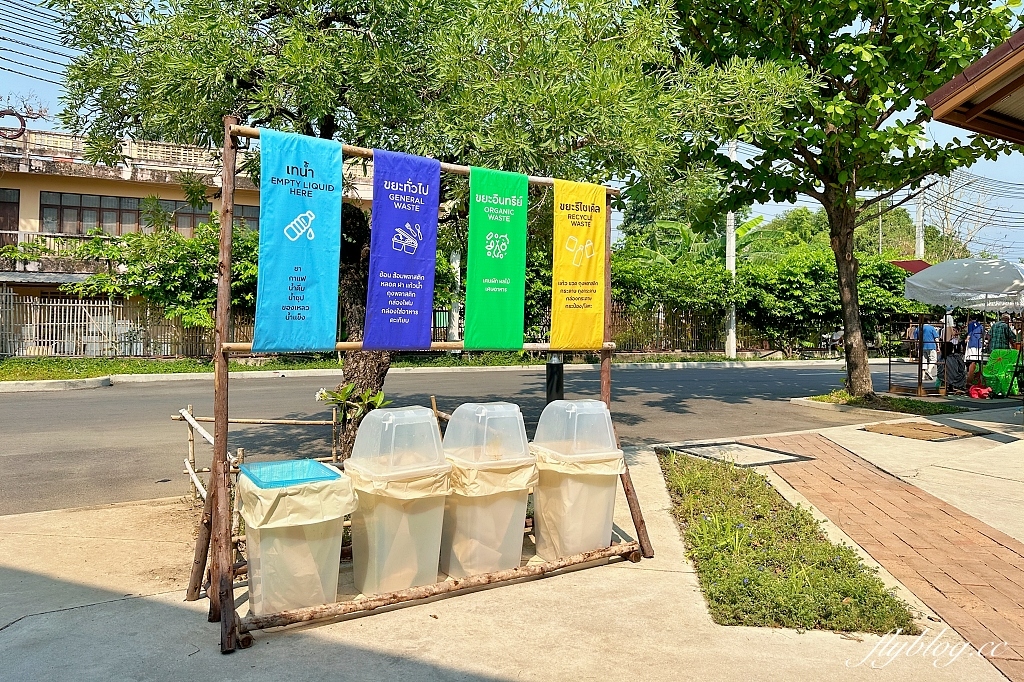 泰國清邁｜Jing Jai Market 真心市集，星期六、日限定尼曼農夫市集，結合文創市集和小農產品 @飛天璇的口袋
