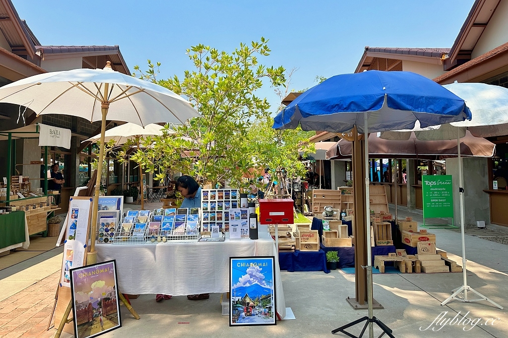 泰國清邁｜Jing Jai Market 真心市集，星期六、日限定尼曼農夫市集，結合文創市集和小農產品 @飛天璇的口袋