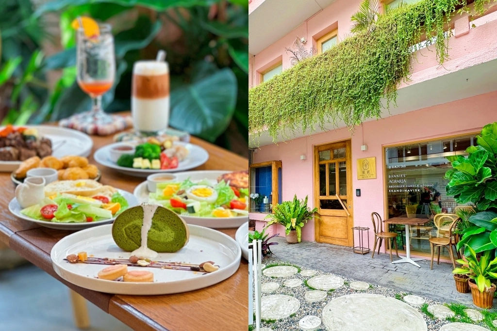 台中西區｜氤氳香氛咖啡 YinYun Cafe，精明一街巷弄裡的粉紅浪漫，結合香氛和咖啡的復合式餐廳 @飛天璇的口袋