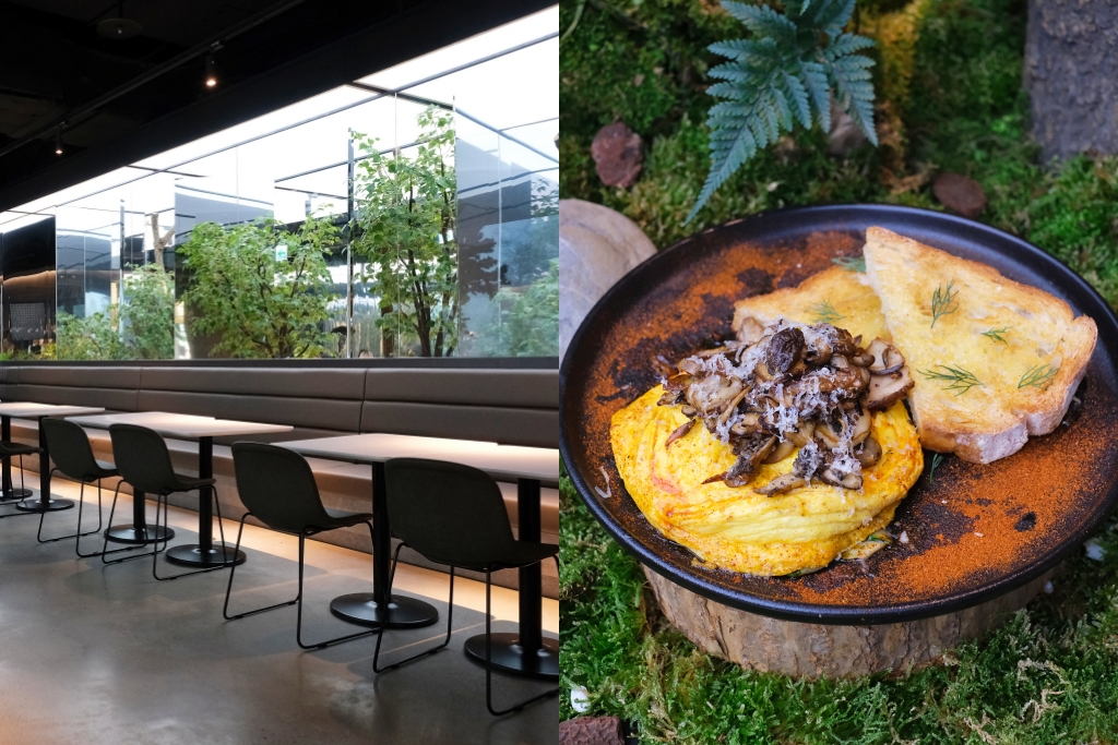 台中南屯｜貳樓秀泰文心店．未來城市森林風格造景，台中文心秀泰一樓早午餐 @飛天璇的口袋