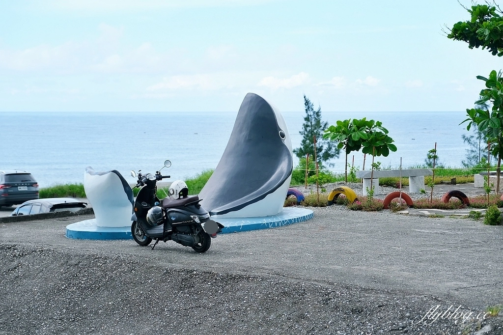 花蓮新城｜花蓮魚刺人雞蛋糕．七星潭漁村內白色老宅，雞蛋糕也可以很文青風 @飛天璇的口袋