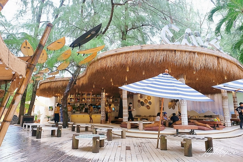 泰國芭達雅｜Cave Beach Club，坐擁中天海景第一排，芭達雅超美洞穴海灘餐廳 @飛天璇的口袋